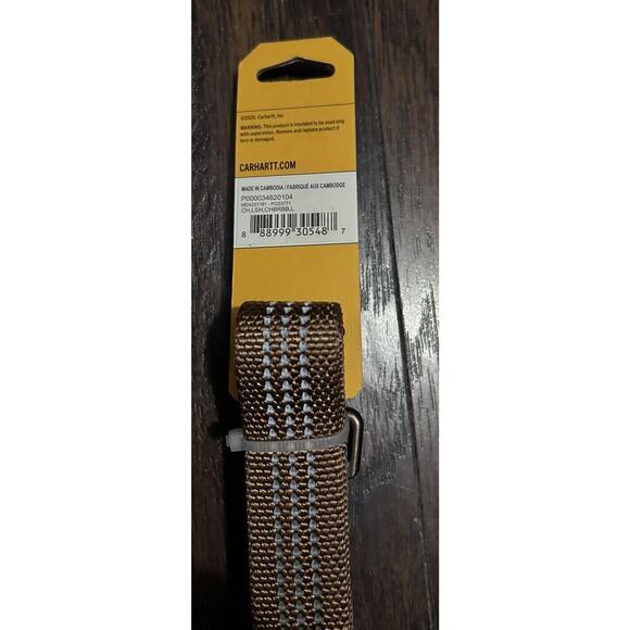 Carhartt Dog Leash, Reflective Stitching Brown 6-ft, Large / NEW Classic - Picture 4 of 4
